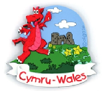 Welsh Souvenir Fridge Magnet
