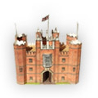 Hampton Court Palace Card Model