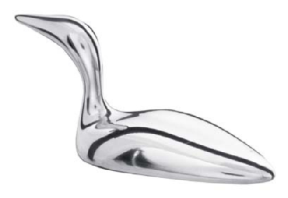 Polished Aluminium Loon