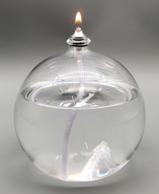 Glass Oil Lamp - Globe