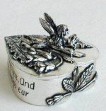 Silver Scenes Fairy Pill Box