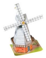 Windmill Card Model
