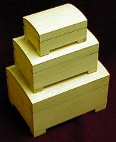 Set of 3 Plain Polish Boxes