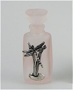 Silver Scenes Pink Perfume Bottle