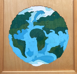 Animal World Wooden Puzzle