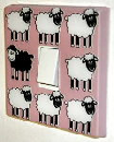 Pink Sheep Switch Cover