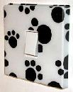 Paw Prints Switch Cover
