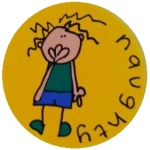 Bang on the Door Postcard - Naughty