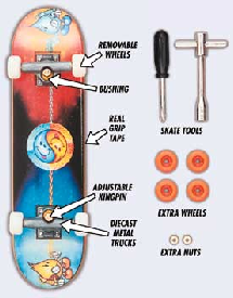Teck Deck accessories