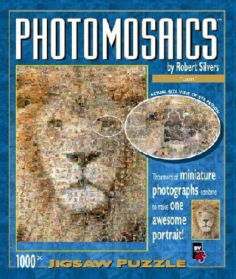 Photomosaic Lion Jigsaw
