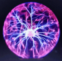 Animated Plasma Ball