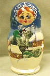 Russian Winter Matrioshka