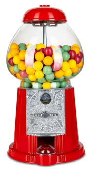 Metal Gumball Machine