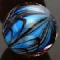 Web Blue Collectors Marble