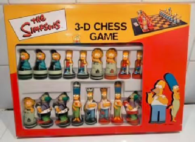 The Simpsons Chess Set