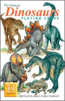 Dinosaurs Playing Cards