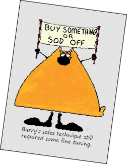 Clive's Cats Postcard 3