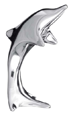 Polished Aluminium Dolphin