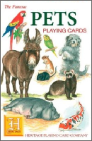 Pets Playing Cards