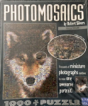 Photomosaic Wolf Jigsaw