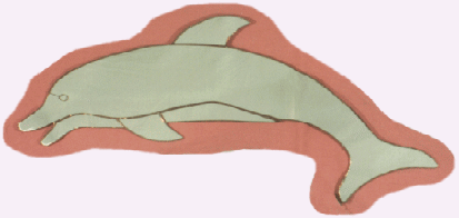 Leaded Mirror Dolphin