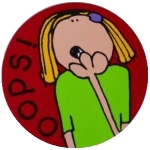 Bang on the Door Postcard - Oops!