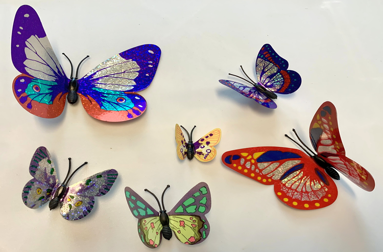 Glistening Magnetic Butterflies