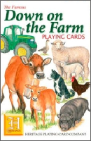 Down on the Farm Playing Cards