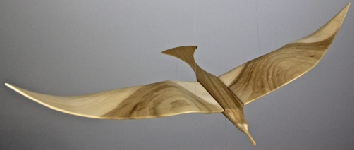 Carved Wooden Seagull