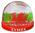 Welsh Souvenir Snow Globe