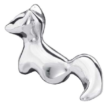 Polished Aluminium Fox