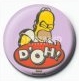 Simpsons Badge